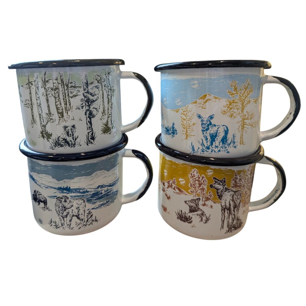 Alpinecho North American Wildlife Outdoor Fireproof Mugs - Picture 6 of 8